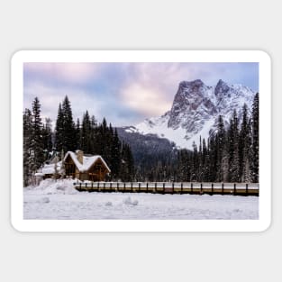 Emerald Lake Transformed Sticker